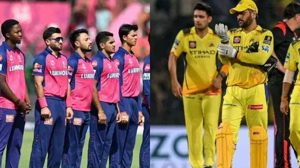 RR vs CSK Head To Head Records- IPL 2026, Match 3